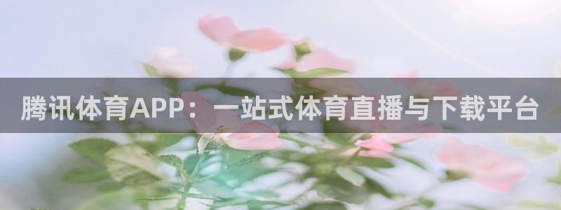 腾讯体育APP：一站式体育直播与下载平台