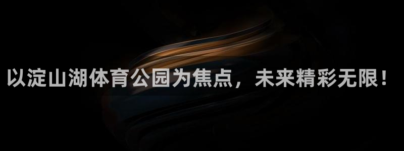 以淀山湖体育公园为焦点，未来精彩无限！